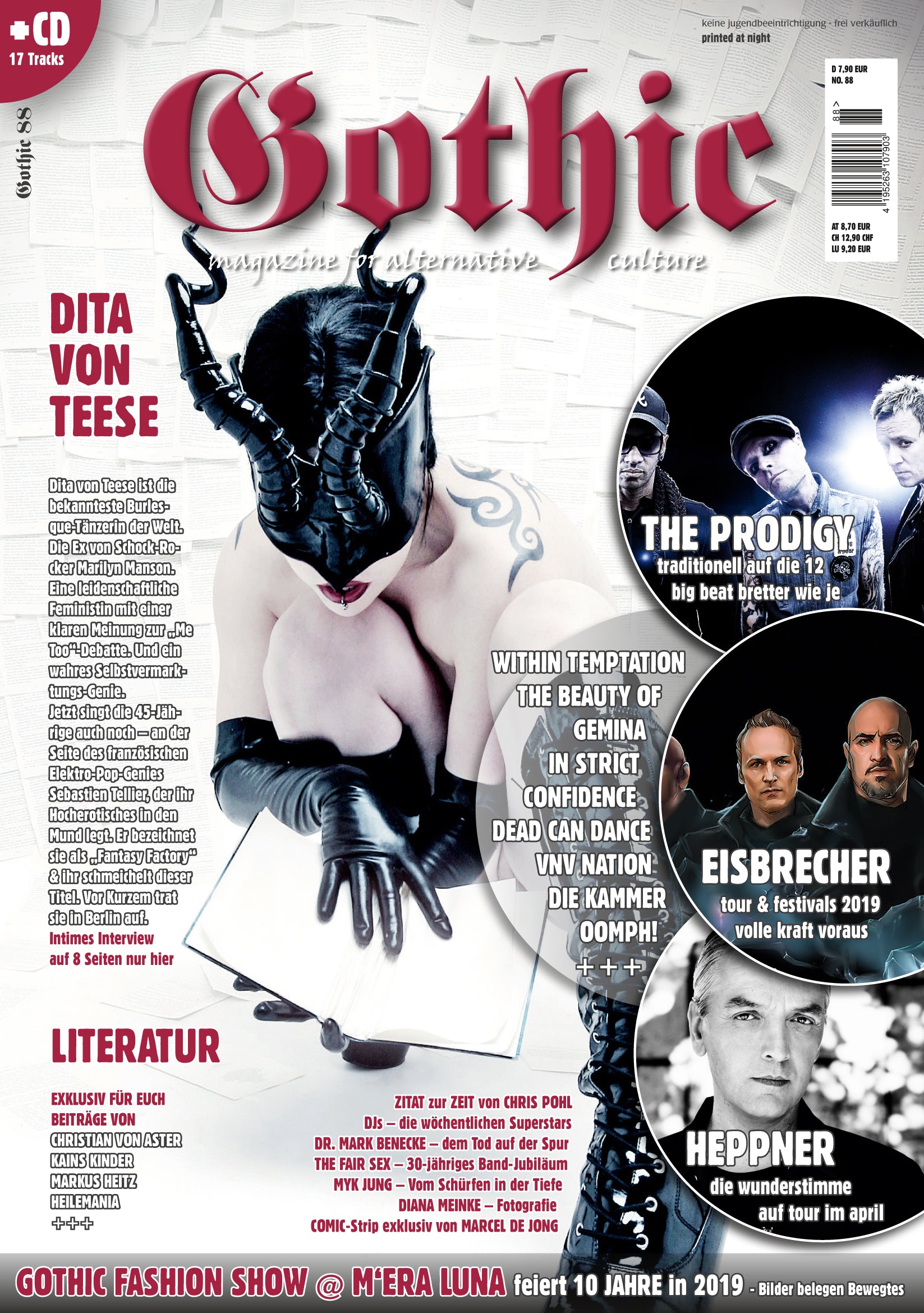 Gothic 88 regular incl. 1CD > deluxe SOLD OUT
